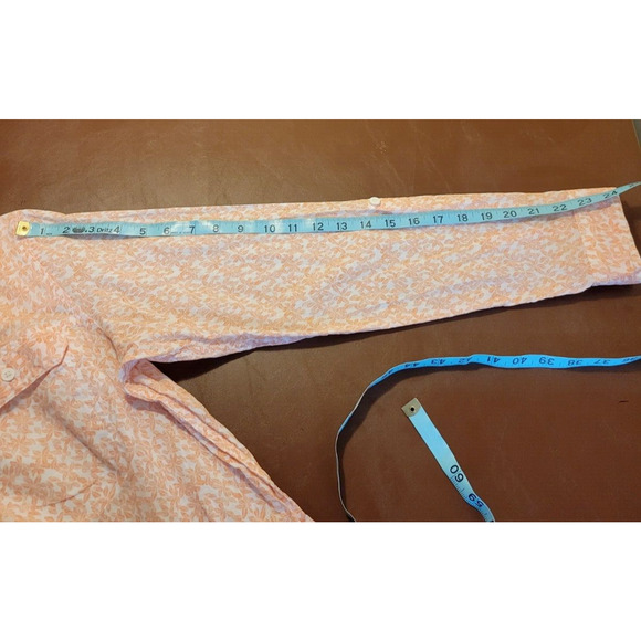 Columbia Pink Camp Henry II Floral Button Down Shirt Roll Tab Women's Medium - Picture 5 of 9